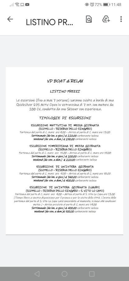 Vakantieboerderij Segesta Antichi Sapori Calatafimi